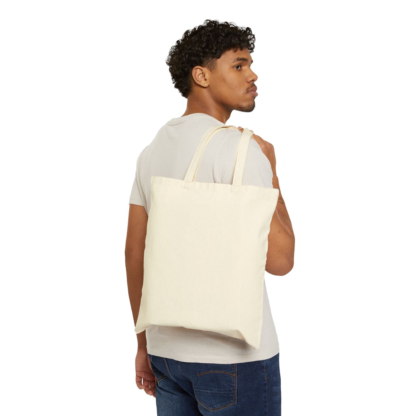 State Flower Bouquet Canvas Tote