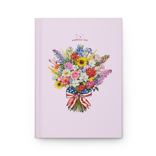 State Flower Bouquet Hardcover Journal