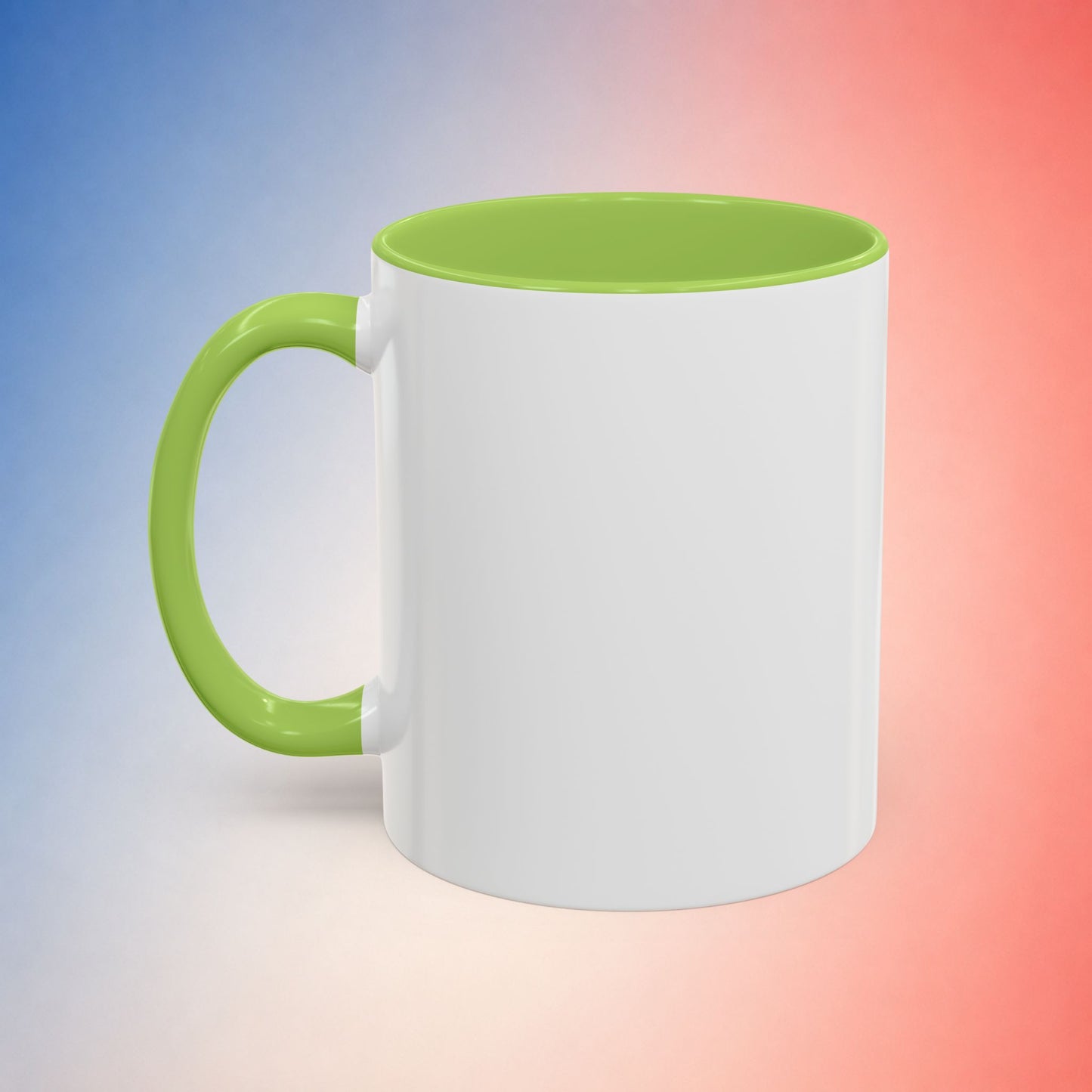 American Flag with State Flower Stars Coffee Mug