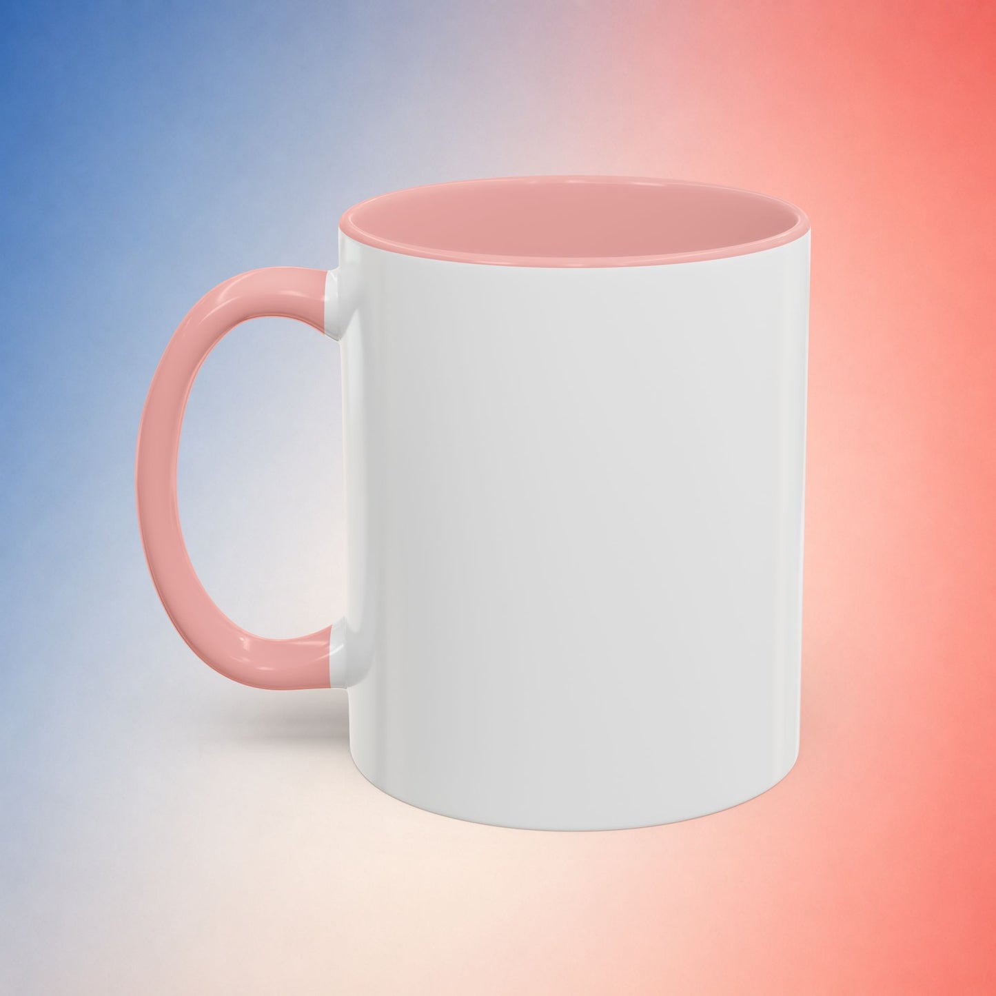 American Flag with State Flower Stars Coffee Mug