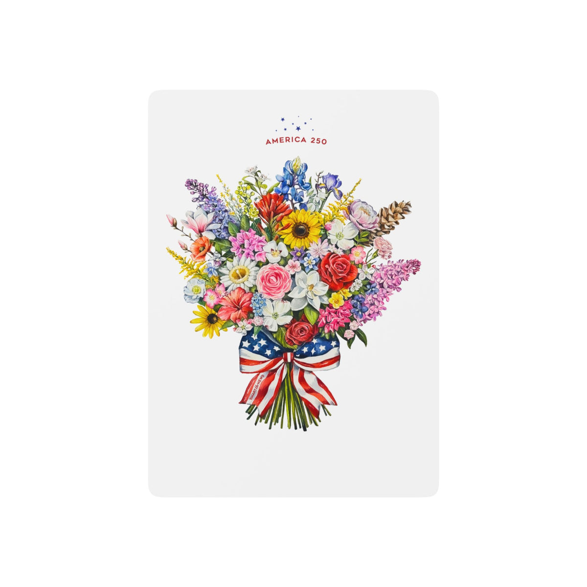 Liberty Blooms Playing Cards