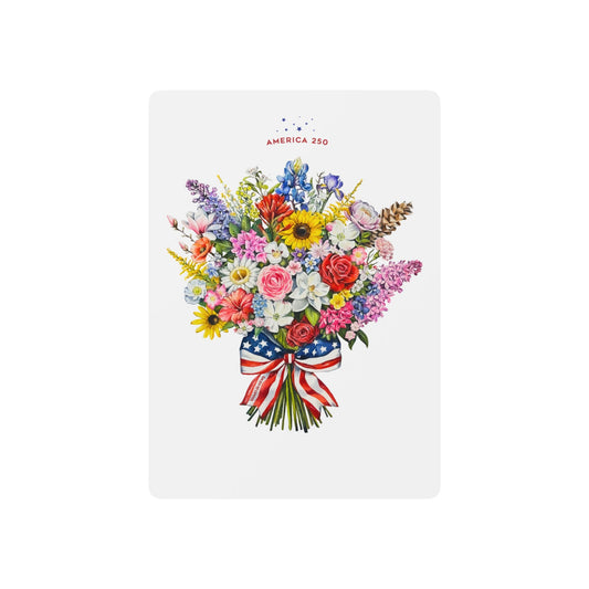Liberty Blooms Playing Cards