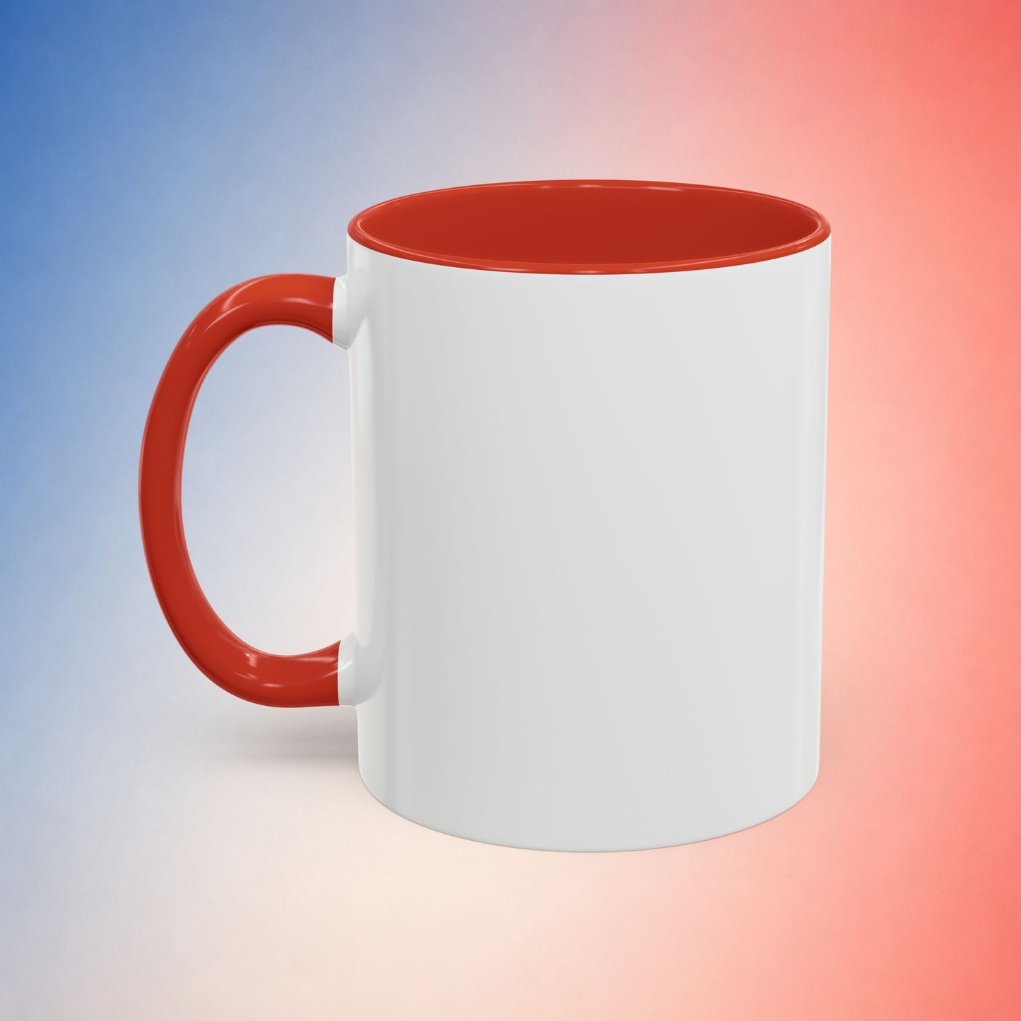 American Flag with State Flower Stars Coffee Mug