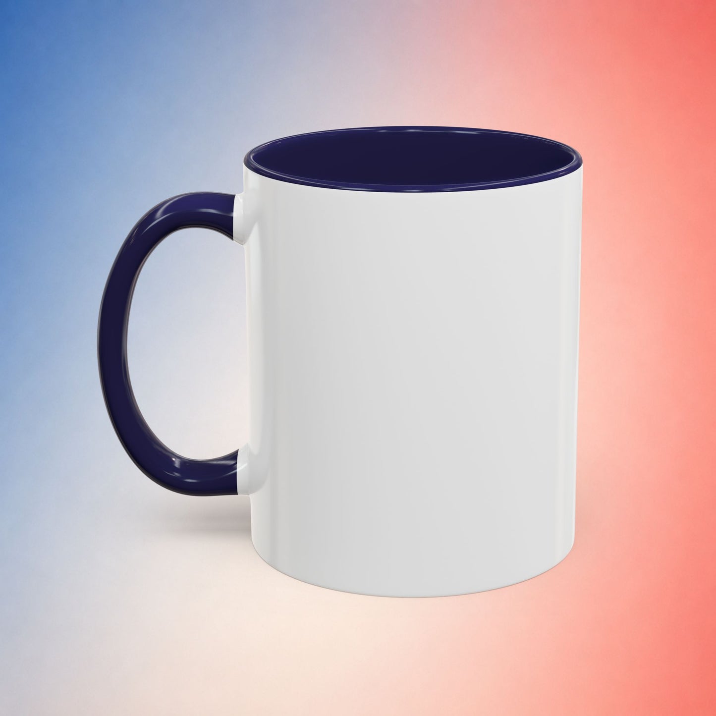 American Flag with State Flower Stars Coffee Mug