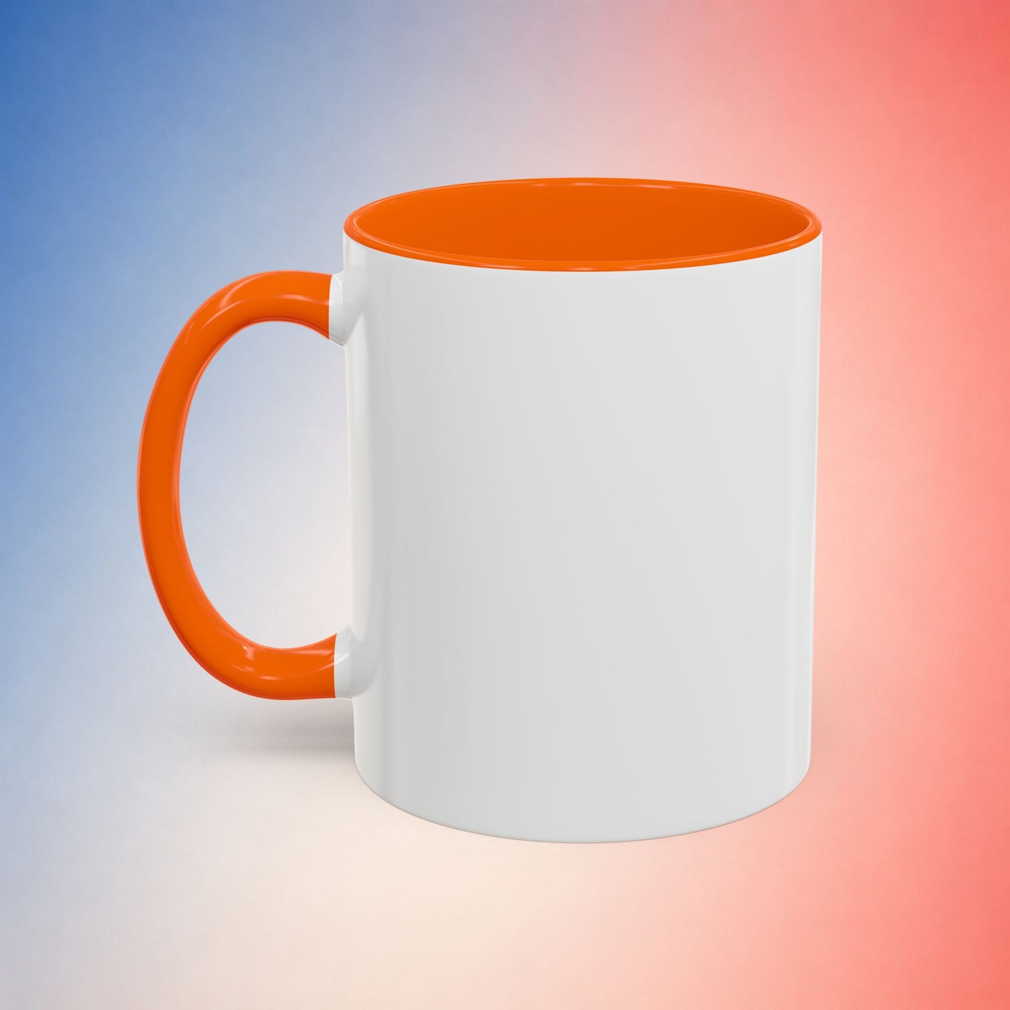 American Flag with State Flower Stars Coffee Mug