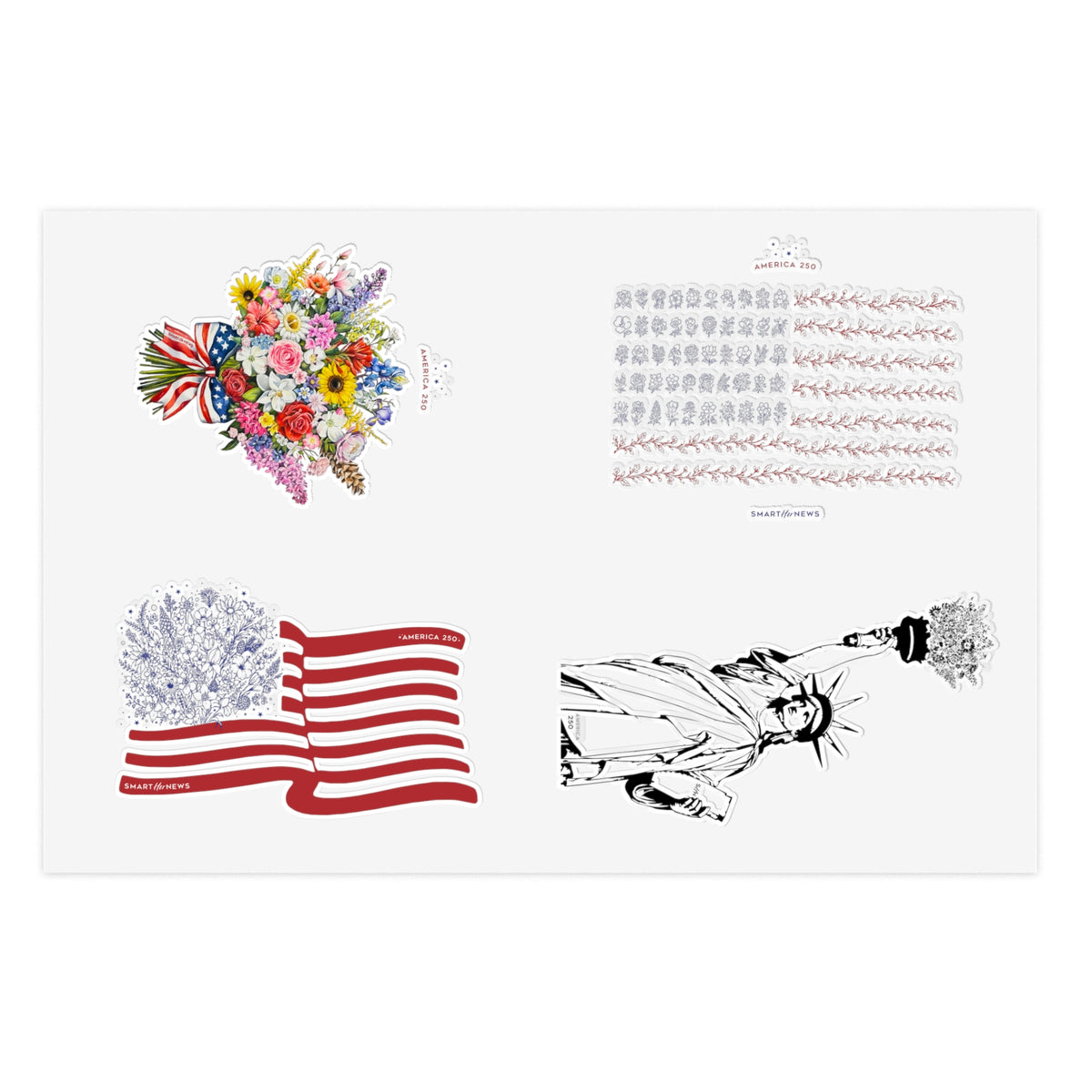 Liberty Blooms Sticker Pack