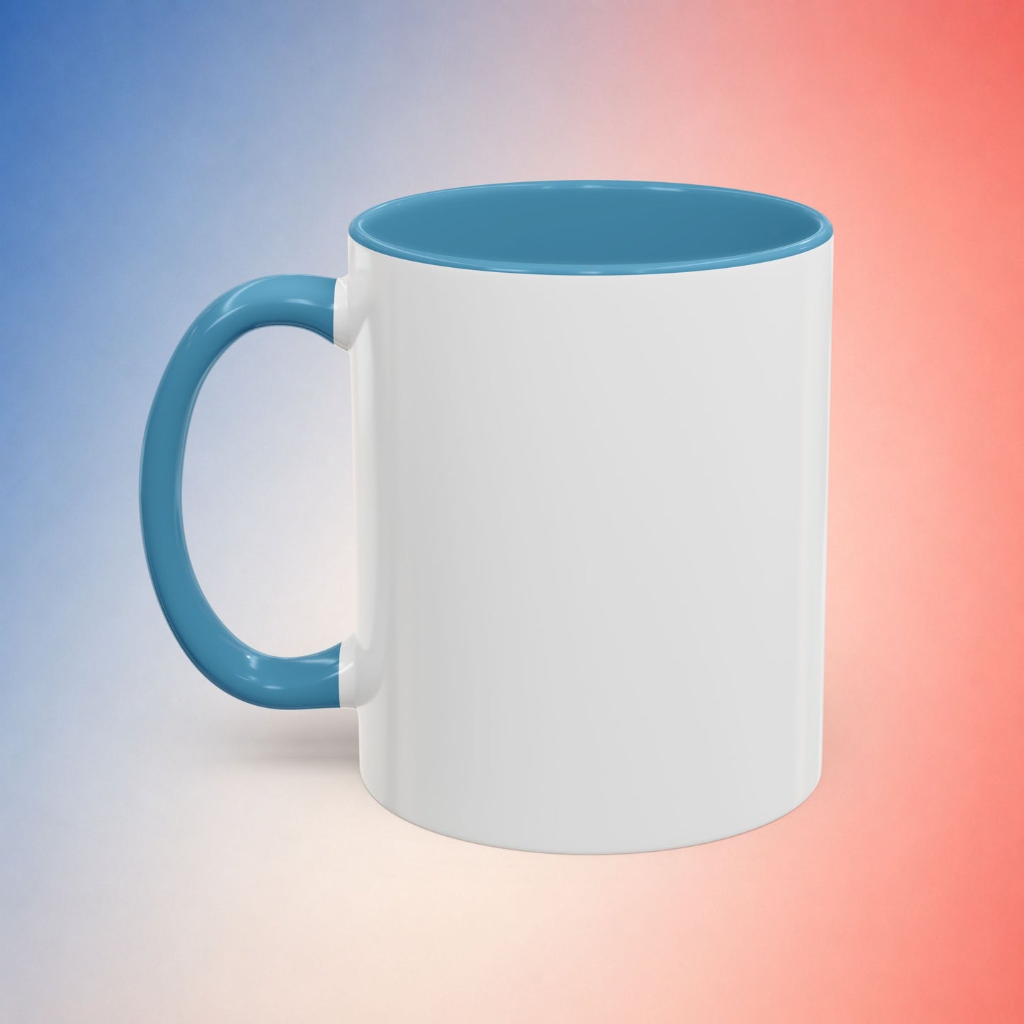 American Flag with State Flower Stars Coffee Mug
