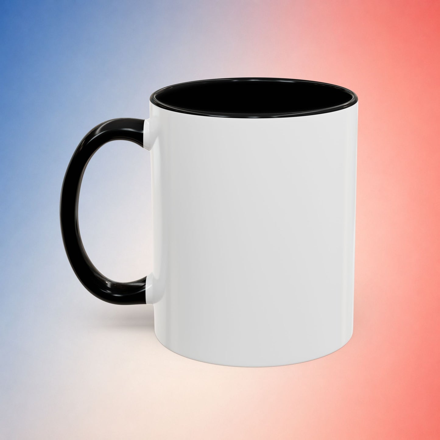 American Flag with State Flower Stars Coffee Mug