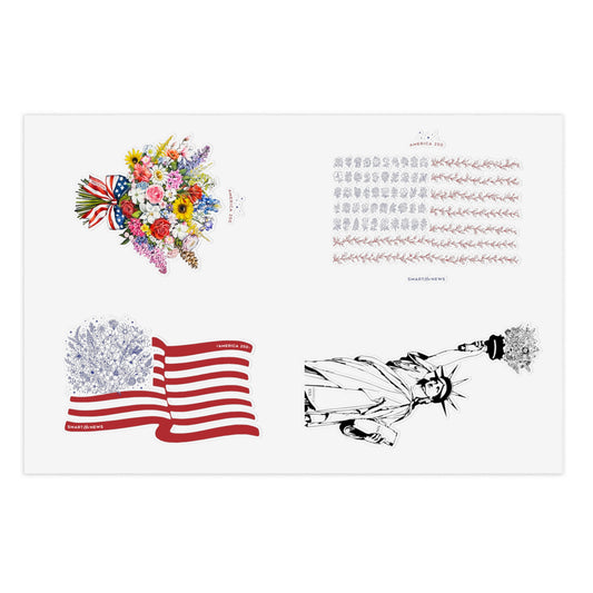 Liberty Blooms Sticker Pack